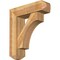 Ekena Millwork Westlake Craftsman Rough Sawn Bracket w/ Offset Brace, Western Red Cedar, 8"W x 28"D x 32"H BKT0806X28X32WTL04RWR - alternate 1